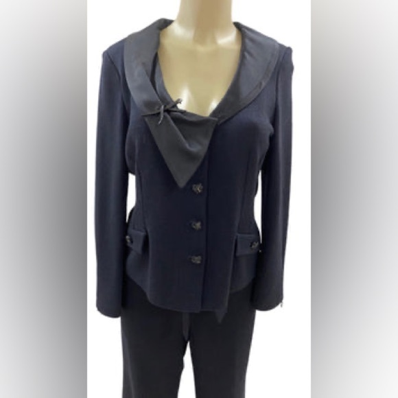 St. John Evening Santana Knit Blazer - Picture 1 of 9